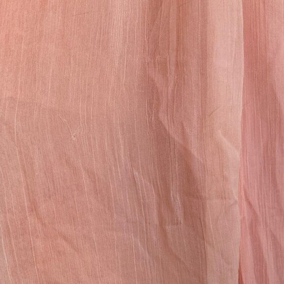 J. Crew Women's Tiered ruffle dress in chiffon Size 12 Glowy Peach Color - Picture 6 of 8